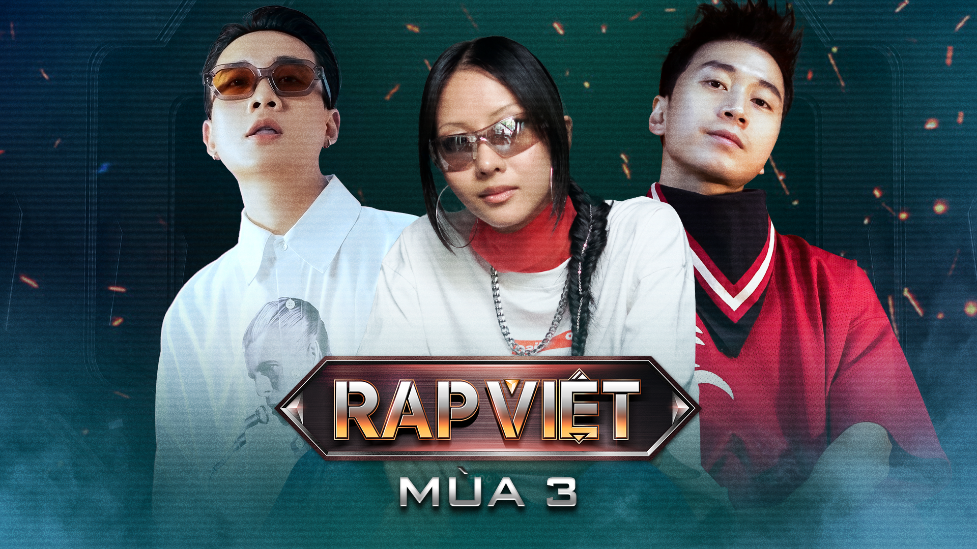 Công bố bộ 3 giám khảo quyền lực tại Rap Việt mùa 3