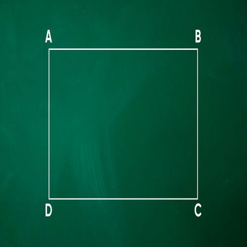 Diện tích chữ nhật ABCD