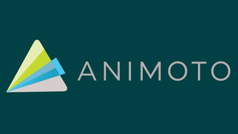 Giao diện phần mềm Animoto